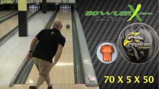 Motiv Raptor Talon Bowling Ball Reaction Video - BowlerX com