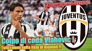 CALCIOMERCATO JUVENTUS: Colpo di coda Vlahovic ! Tutti i nomi sulla lista di Giuntoli !!