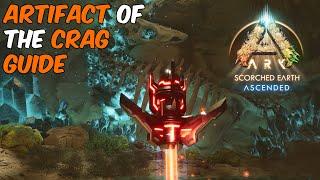 Artifact of the Crag Cave Guide! Scorched Earth in ARK Survival Ascended | Full Walkthrough!