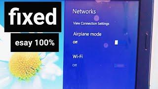 HOW TO FIX WIRELESS CAPABILITY IS TURNED OFF ERROR WINDOWS 8.1_10