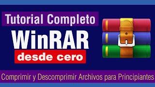 Como Comprimir y Descomprimir archivos con Winrar en Windows | Guía completa en español 2024