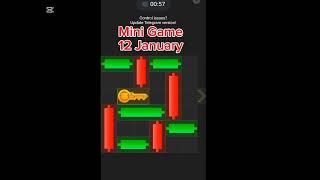 Mini Game Today 12 January Hamster Kombat How To Solve Mini Game Puzzle in Hamster Kombat () SOLVED