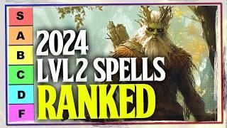 Ranking EVERY 2nd Level Spell in the 2024 Player’s Handbook #dungeonsanddragons #dnd