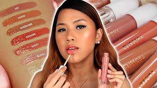 CLISSORA COSMETICS GLOSSY BOSSY LIP CREAM GLOSS REVIEW + SWATCHES | Katt Legaspi