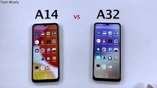 SAMSUNG A14 vs A32 - Speed Test