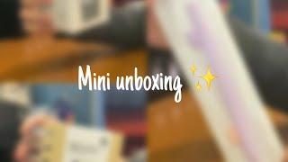 Mini unboxing  //Mina Moro