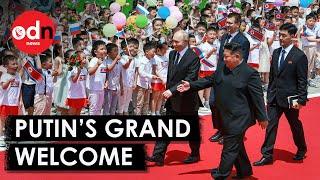 Kim Jong Un Welcomes Putin With Grand Parade in North Korea