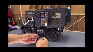 1/10 Remote Control Unimog RV Modification diy #vajjexrc #rccar #unimog