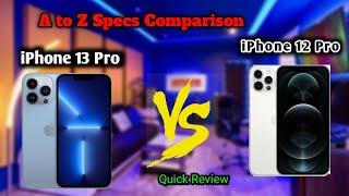 iPhone 13 pro vs iPhone 12 pro In Hindi Full Comparison | iPhone 12 pro vs iPhone 13 pro Full Review