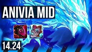 ANIVIA vs ZIGGS (MID) | 4/0/4 | KR Master | 14.24