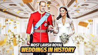 Royal Extravagance: The Most Famous Lavish Royal Weddings  In History Unveiled