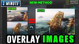 How to overlay images in photoshop 2024
