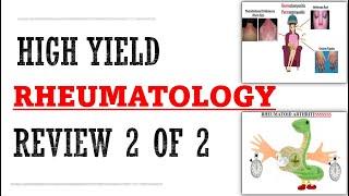 Rheumatology Part 2 of 2 Review | Mnemonics And Proven Ways To Memorize For Your Exams!