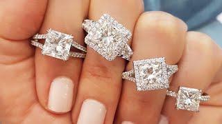 Princess Cut Diamonds: 10 Basic Things You Need to Know When Shopping for Square Engagement Rings