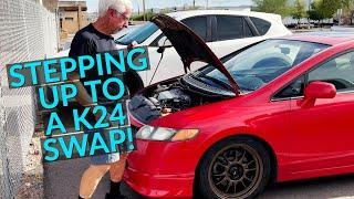 What You Need to do to K24 Swap a 8th Gen Si (K20Z3 to K24)