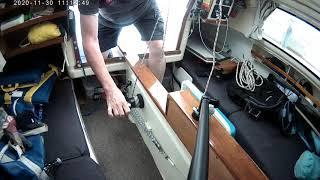 Sailing My Careel 18 Trailer Sailer Sydney Parramatta River Drummoyne and Balmain