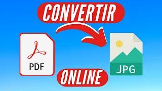 ️ Cómo CONVERTIR PDF a JPG  Sin Programas Fácil Gratis y Rápido 2023