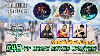 【FFBE】UPDATE! #48 KINGDOM HEARTS Uχ Dark RoadCollaboration【Global】