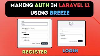 How to Make Login and Registration System in Laravel 11 using Breeze for Beginners
