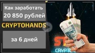 Как заработать 20 850 рублей за 6 дней   обзор CryptoHands