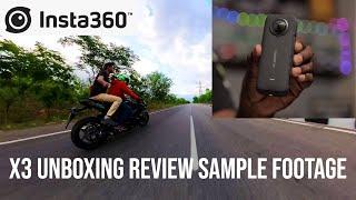 Insta 360 X3 Unboxing, Review, Sample Footage | Best Camera for Vlogging 2023