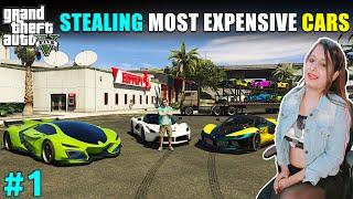 STEALING THE MOST EXPENSIVE CARS | GTA V GAMEPLAY #1 | TECHNO GAMERZ GTA 5