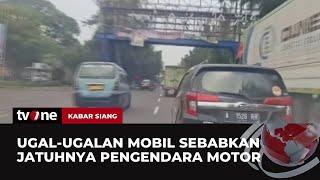 Aksi Mobil Ugal-ugalan di Jalan Buat Pengendara Lain Celaka | Kabar Siang tvOne