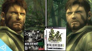 Metal Gear Solid 3D (3DS) vs. Metal Gear Solid 3 HD (PS3/PS5) | Side by Side