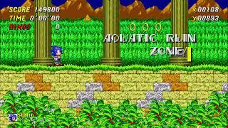 Playing Sonic Forever (with mods and a bit with debug mode)