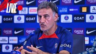 Christophe Galtier's press conference before Paris Saint-Germain - Stade Brestois 29 