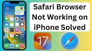 How to Fix Safari Browser Not Working on iPhone After Update Solved