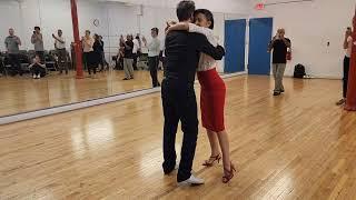 Argentine tango workshop - small  patterns: Sofia Saborido & Pablo Inza - Me Voy A Baraja