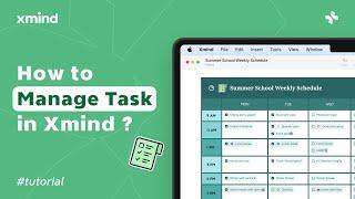 How to Use the Task Tracker in Xmind? | Feature Tutorial