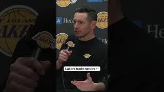 JJ Redick addresses Lakers trade rumors 