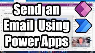 How to Send an Email Using Power Apps and Power Automate | 2023 Tutorial