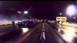 Mark Woodruff during Eliminations at North Star Dragway