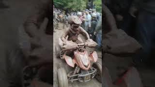 MUD FLEAS LEARN HOW TO LET THE QUAD EAT IN HOWARDS HOLE AT THE 2023 SNOWSHOE GNCC #MUD #ATV #RACING