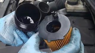 how to change Peugeot engine oil change