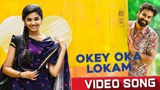 Okey Oka Lokam -krithi shetty-Full Video Song 2K 60fps