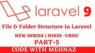 Laravel - 9 Tutorial in Hindi / Urdu | File and Folder Structure  About Laravel App