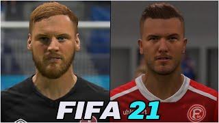 FIFA 21 | ALL GERMAN BUNDESLIGA 2 PLAYERS REAL FACES