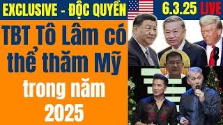 Độc quyền: TBT Tô Lâm có thể thăm Mỹ trong năm 2025 [Đỗ Dzũng x NVTDtv]