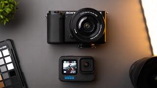 GoPro HERO10 vs Sony ZV-E10 for YouTube!