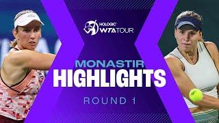 Day 2 at Monastir 2024 with Ruzic, Mertens and Fett | WTA Match Highlights