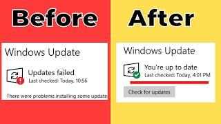 Fix Windows 11/10 Update Stuck at 0% or Any % Permanently