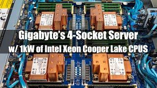 Gigabyte R292-4S1 Review w/ 1kW of Intel Xeon Cooper Lake