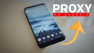 How to setup proxy in mobile for survey. Proxy setup in firefox.