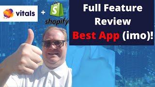 Shopify Vitals App review, what are the best aps to activate 2021