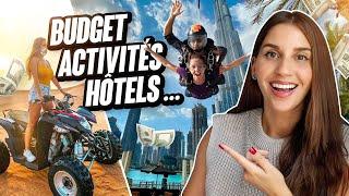 Vacances à Dubai : budget, activités, hôtels... AU MEILLEUR PRIX !