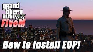 How to Install EUP in FiveM! - EUP Tutorial EASY Step by Step!